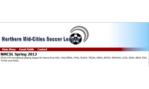 Northern Mid-Cities Soccer League schedule